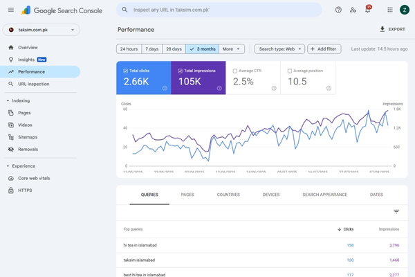 International SEO Performance