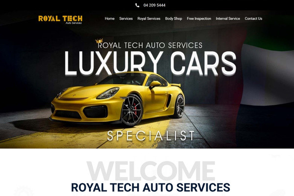 Automotive Website Design